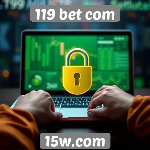 Recursos de segurança no site 119 bet com